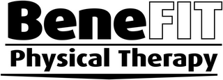 BENFIT PHYSICAL THERAPY logo