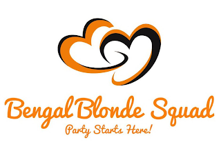 BENGAL BLONDE SQUAD PARTY STARTS HERE! logo