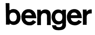 BENGER logo