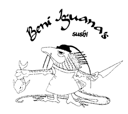 BENI IGUANA'S SUSHI logo