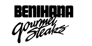 BENIHANA GOURMET STEAKS logo
