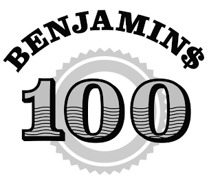 BENJAMIN$ 100 logo
