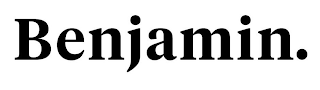BENJAMIN. logo