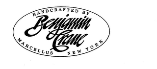 BENJAMIN CRANE HANDCRAFTED BY MARCELUS NEW YORK logo