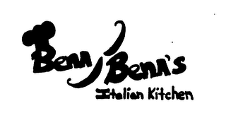 BENN BENN'S ITALIAN KITCHEN logo