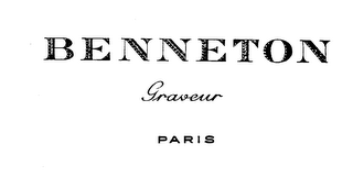BENNETON GRAVEUR PARIS logo