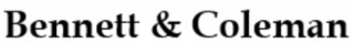 BENNETT & COLEMAN logo