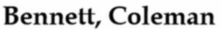 BENNETT, COLEMAN logo