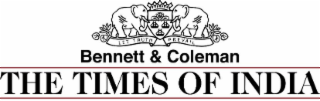 BENNETT & COLEMAN THE TIMES OF INDIA LET TRUTH PREVAIL logo