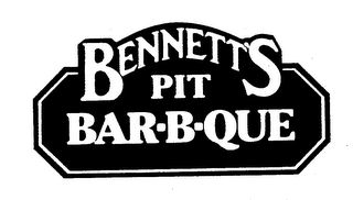 BENNETT'S PIT BAR-B-QUE logo