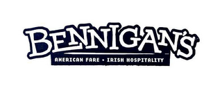 BENNIGAN'S AMERICAN FARE IRISH HOSPITALITY logo