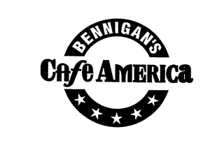 BENNIGAN'S CAFE AMERICA logo