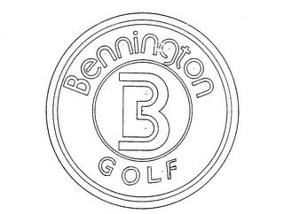 BENNINGTON B GOLF logo