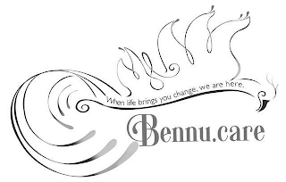BENNU.CARE WHEN LIFE BRINGS YOU CHANGE, WE ARE HERE. logo