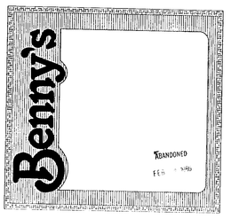 BENNY'S