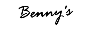 BENNY'S logo