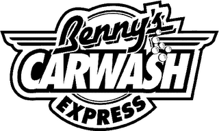 BENNY'S EXPRESS CARWASH logo