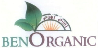 BENORGANIC 100% 100% logo