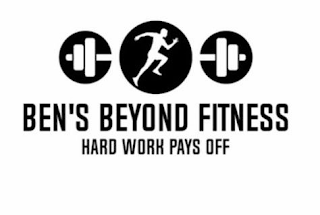 BEN'S BEYOND FITNESS HARD WORK PAYS OFF logo