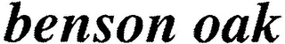 BENSON OAK logo