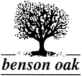BENSON OAK logo