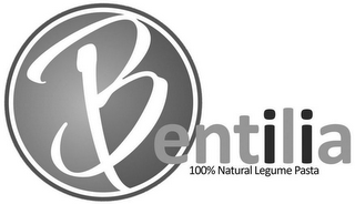 BENTILIA 100% NATURAL LEGUME PASTA logo