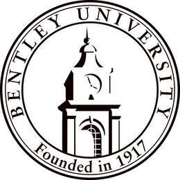 BENTLEY UNIVERSITY FOUNDED IN 1917 logo