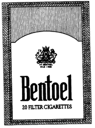 BENTOEL 20 FILTER CIGARETTES logo