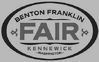 BENTON FRANKLIN FAIR KENNEWICK WASHINGTON logo