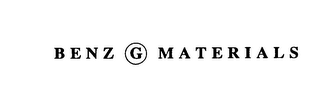 BENZ G MATERIALS logo