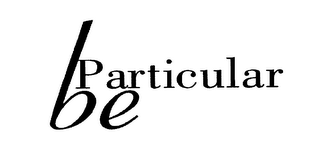 BEPARTICULAR logo