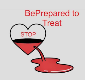 BEPREPARED TO TREAT STOP logo