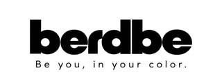 BERDBE BE YOU, IN YOUR COLOR. logo