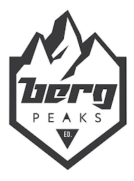 BERG PEAKS ED. logo