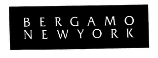 BERGAMO NEW YORK logo
