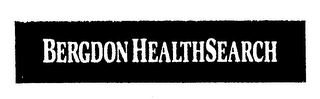 BERGDON HEALTHSEARCH