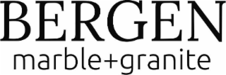 BERGEN MARBLE+GRANITE logo