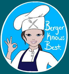 BERGER KNOWS BEST. logo