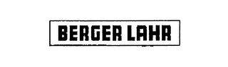 BERGER LAHR logo