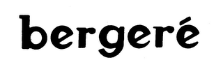 BERGERE logo