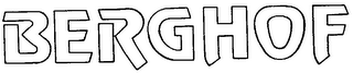 BERGHOF logo