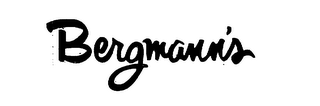 BERGMANN'S logo