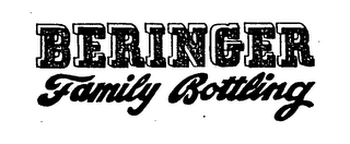 BERINGER FAMILY BOTTLING logo