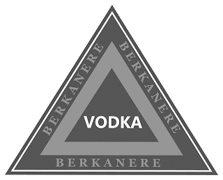 BERKANERE BERKANERE BERKANERE VODKA logo