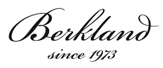 BERKLAND SINCE 1973 logo