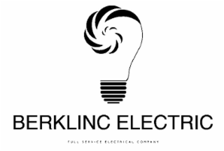 BERKLINC ELECTRIC FULL SERVICE ELECTRICAL COMPANY logo