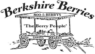 BERKSHIRE BERRIES 800-5-BERRYS THE BERRY PEOPLE GRAVES logo