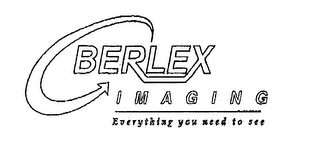 BERLEX IMAGING EVERYTHING YOU NEED TO SEE logo