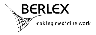 BERLEX MAKING MEDICINE WORK logo
