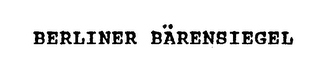 BERLINER BARENSIEGEL logo